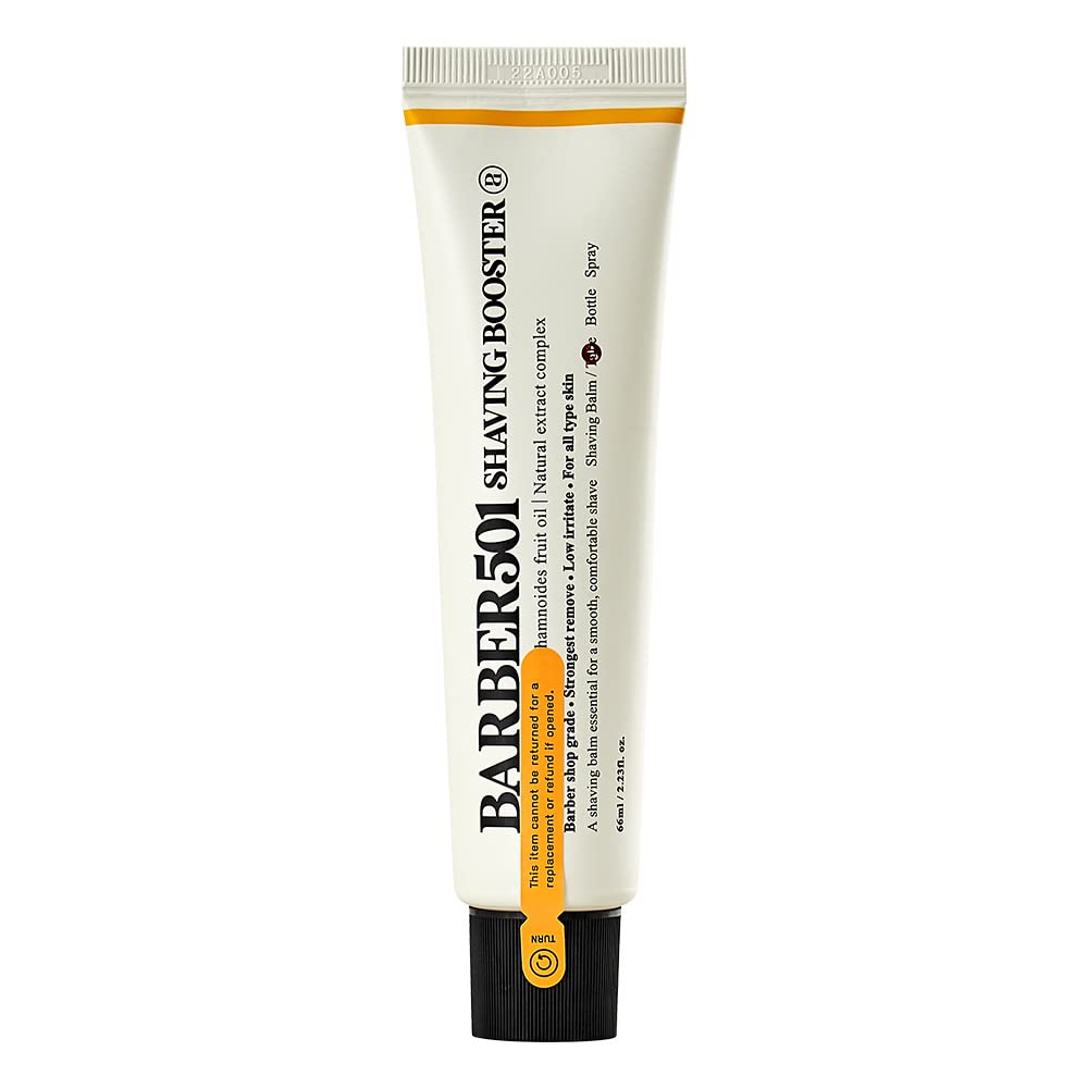 Barber501 Shaving Booster Balm Shaving Cream Men, Shaving Gel, Shave Oil, Travel Shaving Cream (1, Vita)
