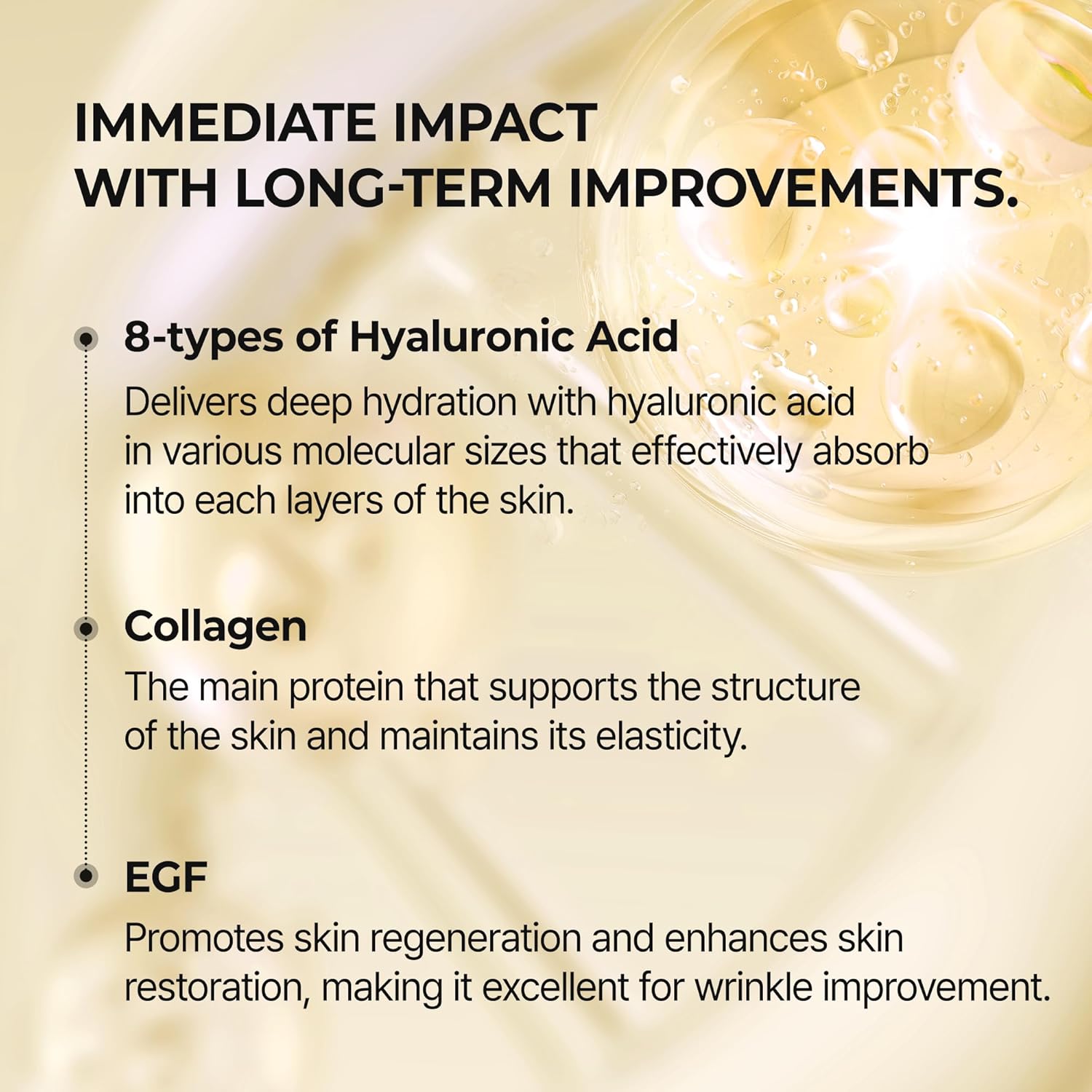Retinol Eyebag Cream for Puffiness, Dark Circles & Fine Lines, Wrinkle, EGF Anti-Aging Under Eye Moisturizer with Niacinamide&Ceramide Makeup friendly korean skin care