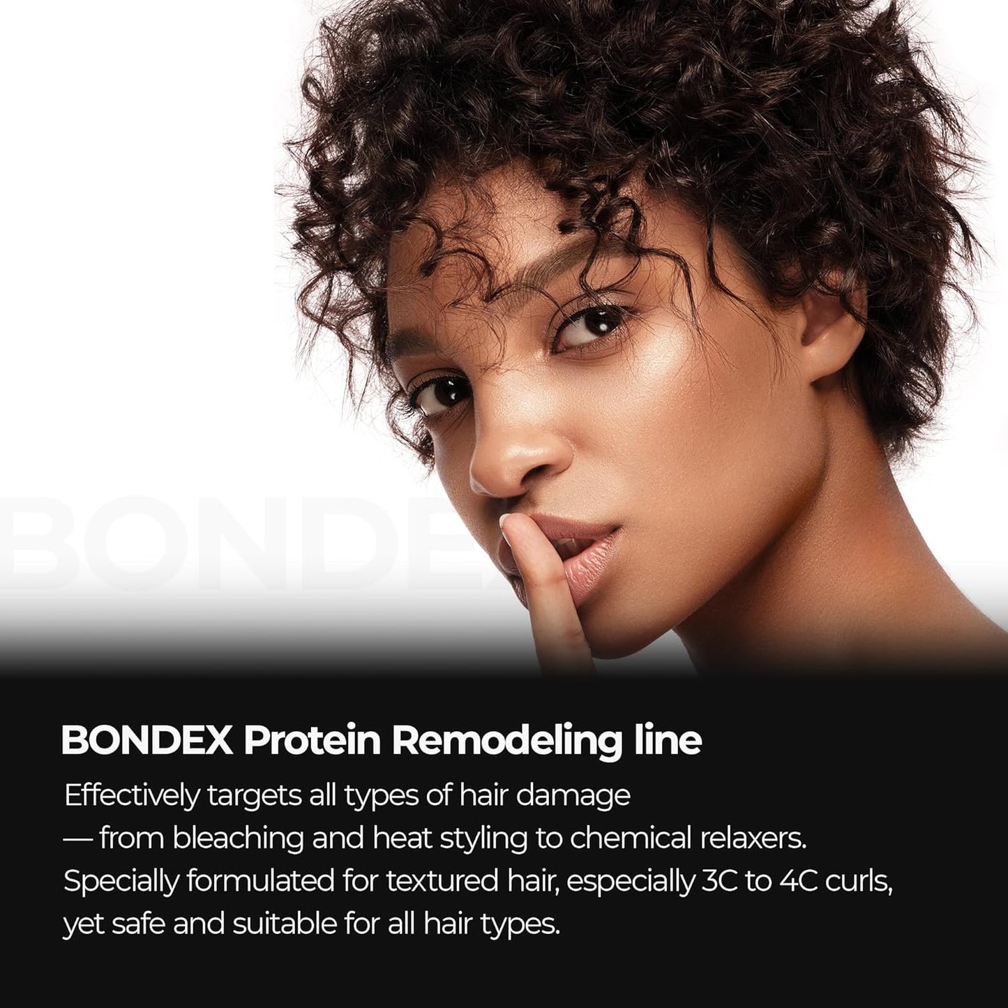 Bondex Protein Bonding Remodeling Conditioner+Shampoo | Hair Clinic for Shiny Hair | Strengthening Keratin & Peptides Bonder | Repair & Restore Strength of Dry, Damaged Hair